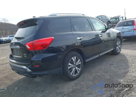 2019 Nissan Pathfinder Sl z USA, uszkodzony, nr VIN 5N1DR2MM0KC583621